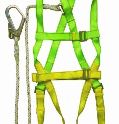 Construction-Working-Protection-Safety-Harness-Belt-with-Rope-Lanyard