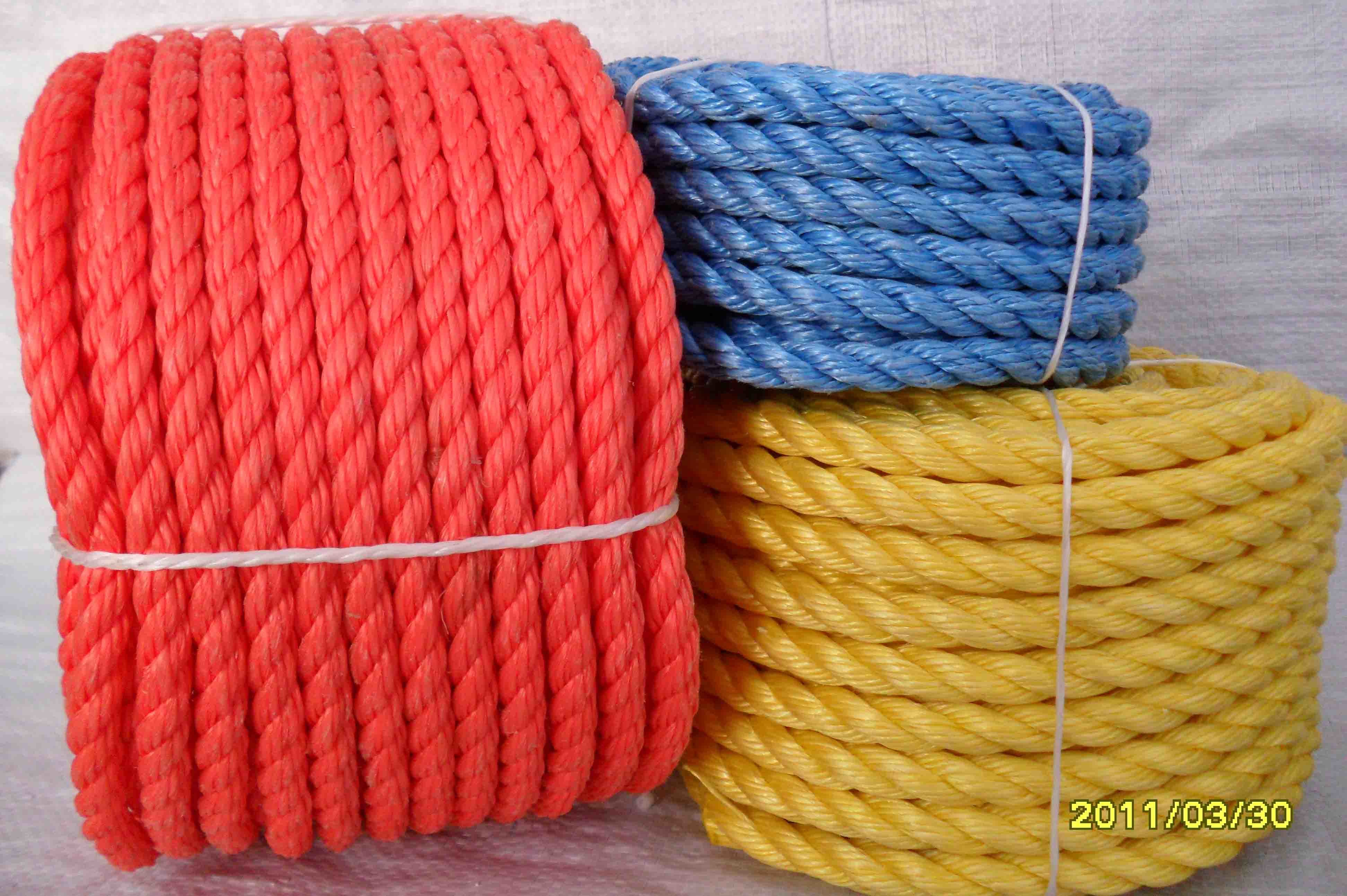 nylon, polypropylene & manila ropes